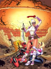 Gwenpool- Radioactive Chimichanga by Tracy Scops