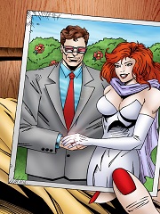 Jean Grey cheats on Scott Summers by fucking Logan- [By Leandro]