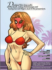 Deadpool’s- Days of Swimsuits Past- [Tracy Scops]