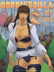 Goddesszilla- [By ZZZ Comics]