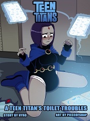 Teen Titans- A Teen Titan’s Toilet Troubles- [PieceofSoap]