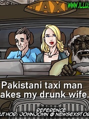 Pakastani Taxi Man- [By Illustratedinterracial]