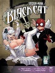 The Nuptials of Spider-Man and Black Cat- [By Tracy Scops]